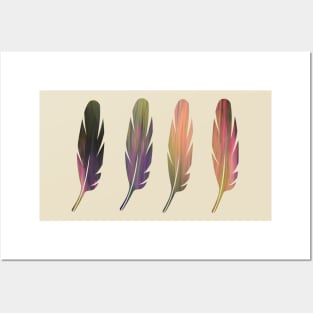 Feathers Four Posters and Art